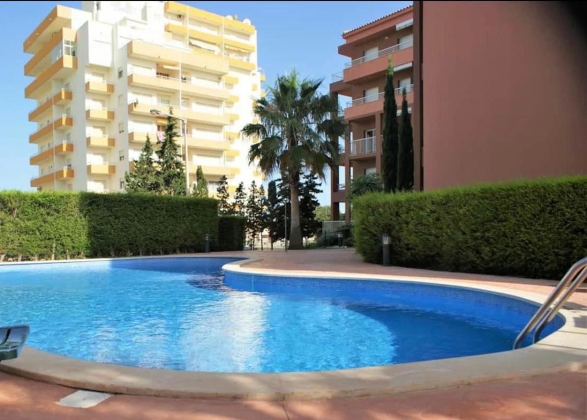 Beachfront Seaview Litoralmar Apt, Fast Wifi, Airco, Pool, Private Parking Portimão Buitenkant foto